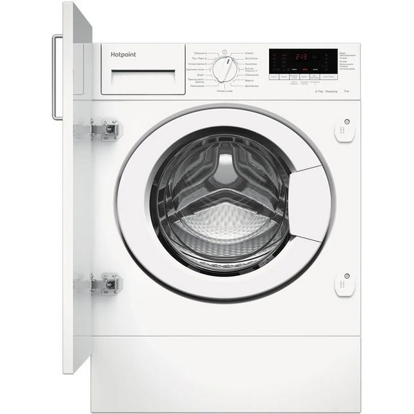 Встраиваемая стиральная машина Hotpoint-Ariston BI WMHD 7282 V белый