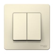 Выключатель Schneider Electric BLNVS010502 Blanca молочный